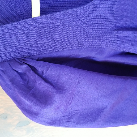 BCBGMaxAzaria Silk and Cashmere Dress - Picture 4 of 9